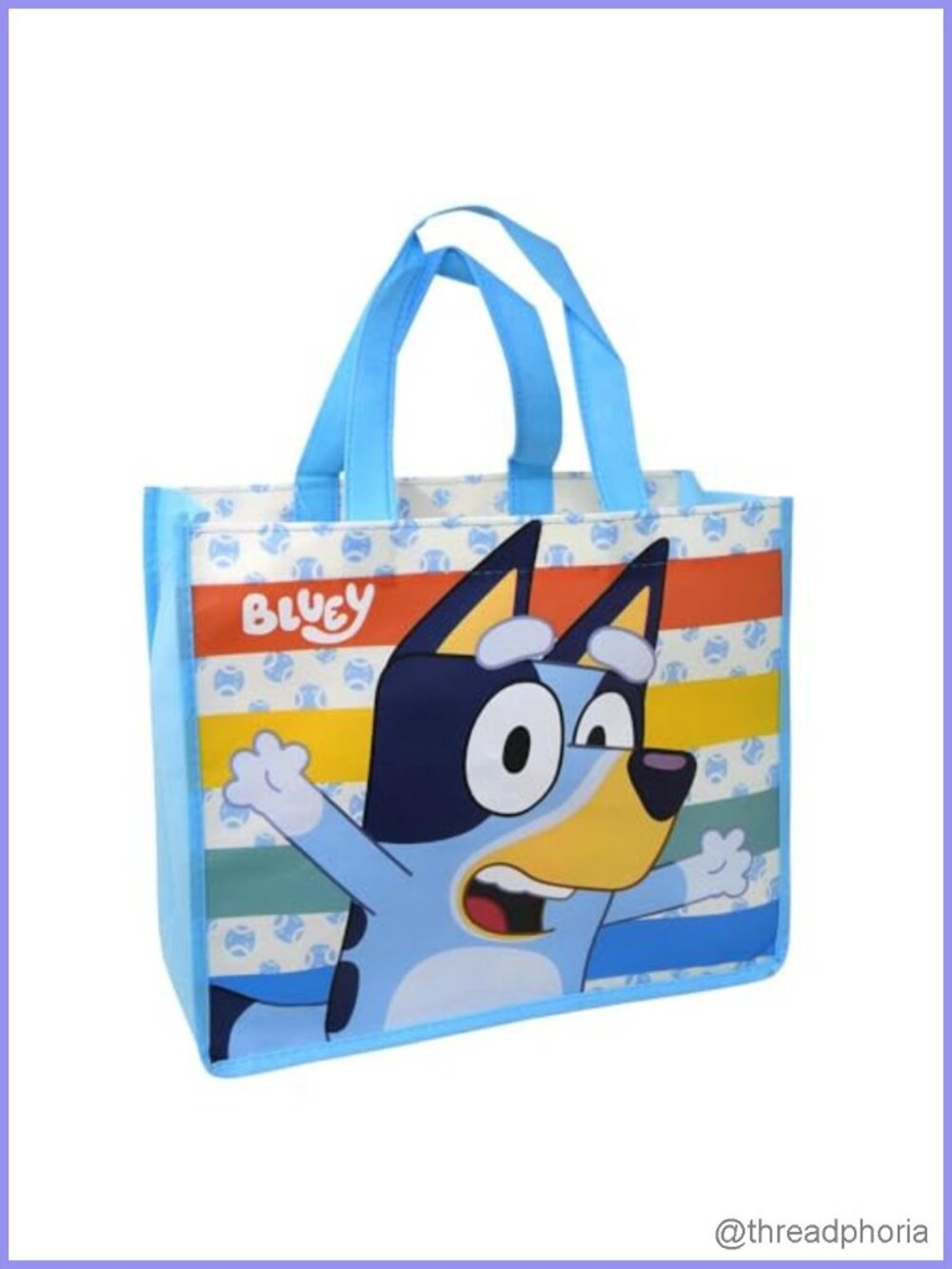 Bluey Medium Non Woven Tote Bag Eco Friendly Travel
